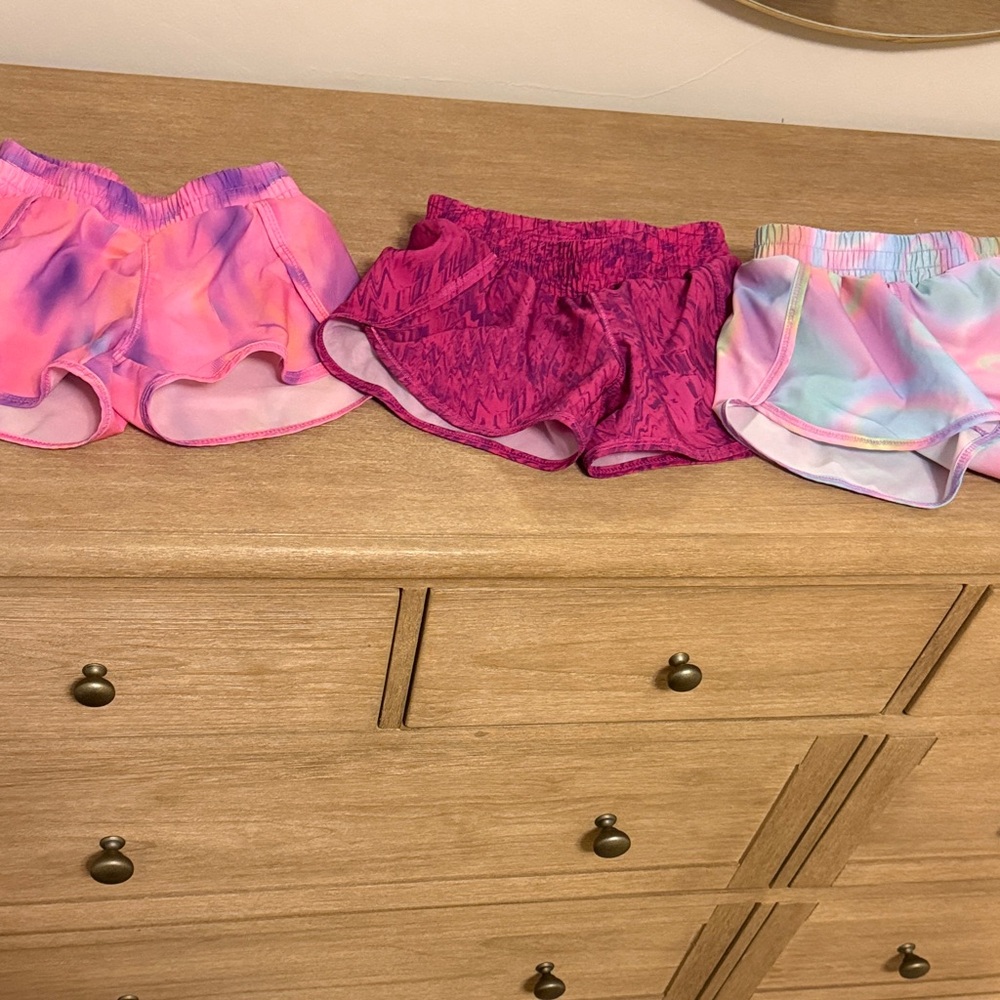 All in Motion Purple and Multicolor Shorts